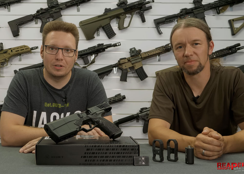 REAPERs Airsoft: Krytac SilencerCo Maxim 9 GBB 