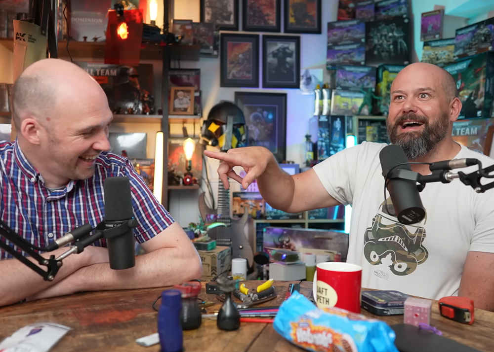 Anvil Airsoft TV Guests At The Painting Phase