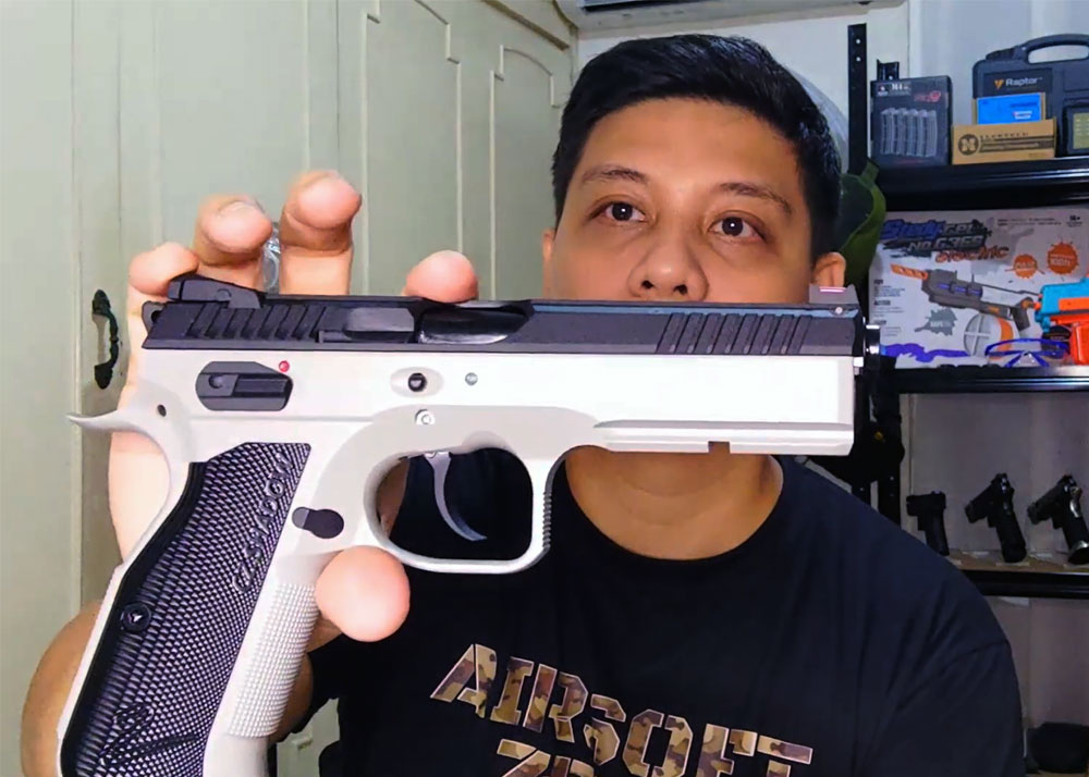 Airsoft Zeel's CZ Shadow 2 Urban Grey GBB Pistol Demo