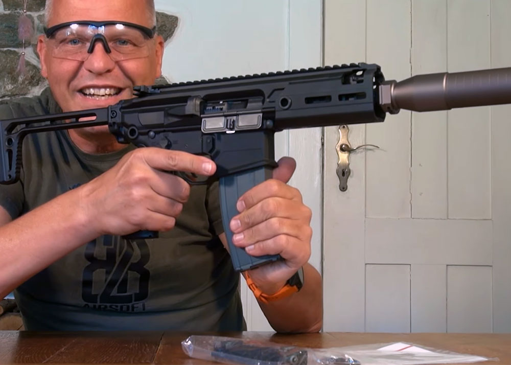 BB2K Airsoft Unboxes The APFG SIG MCX Rattler GBB