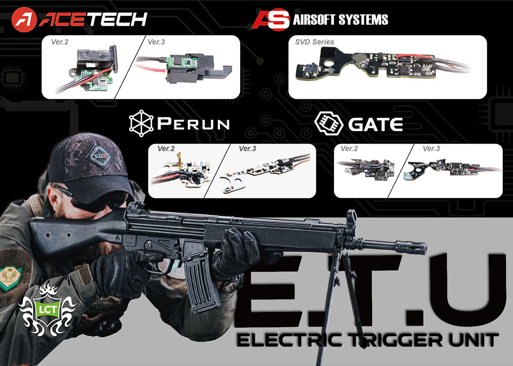 LCT Airsoft Evolution E.T.U. System Popular Airsoft To The