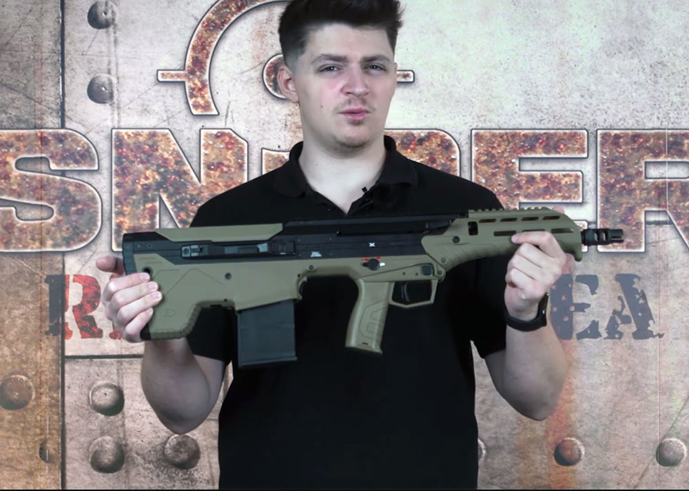 Sniper-AS Silverback Airsoft MDR-X AEG Review & Test