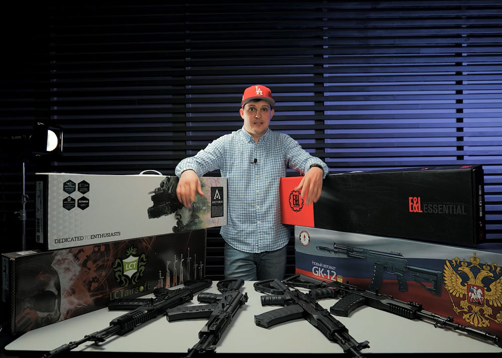 Airsoft Lab RU A Comparison Of AK-12 AEG From Four Brands