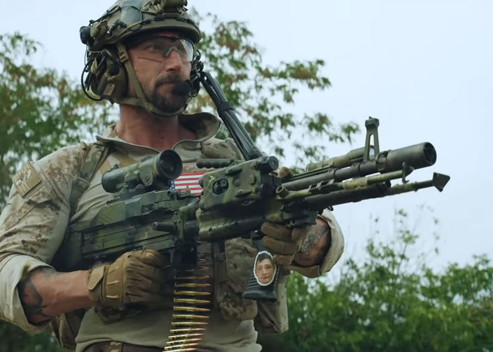 Garand Thumb Tries The M60E6 Machine Gun