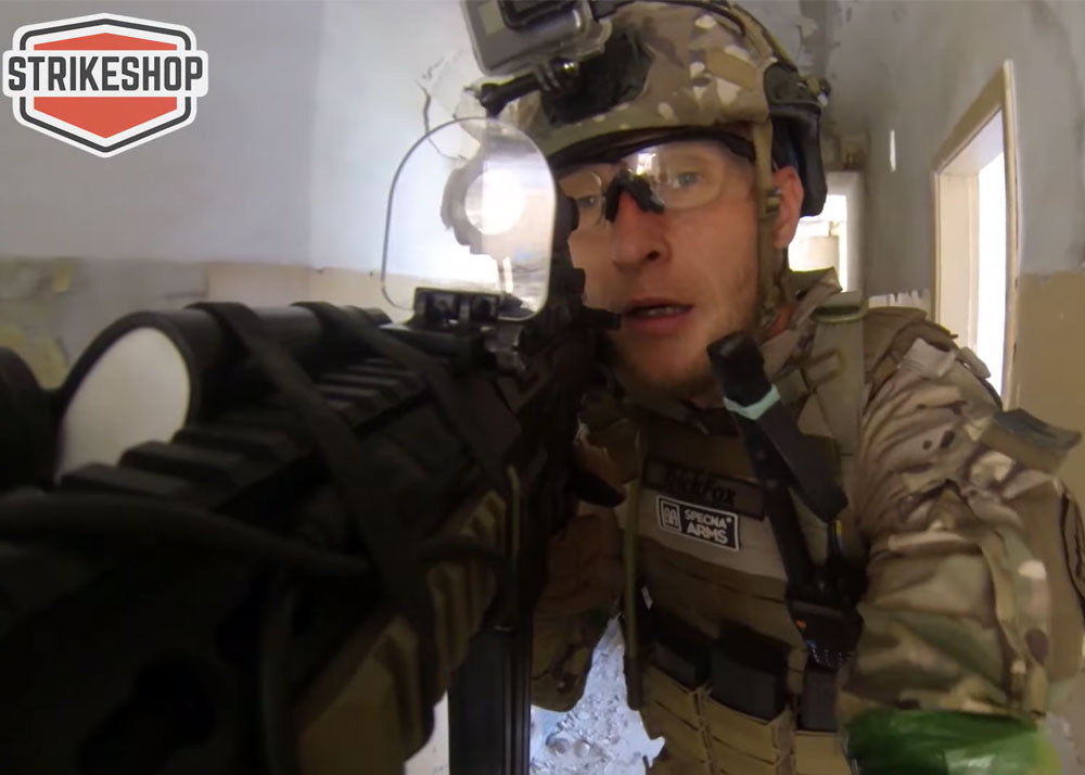 Strike Shop Airsoft In Kyiv Gameplay Video