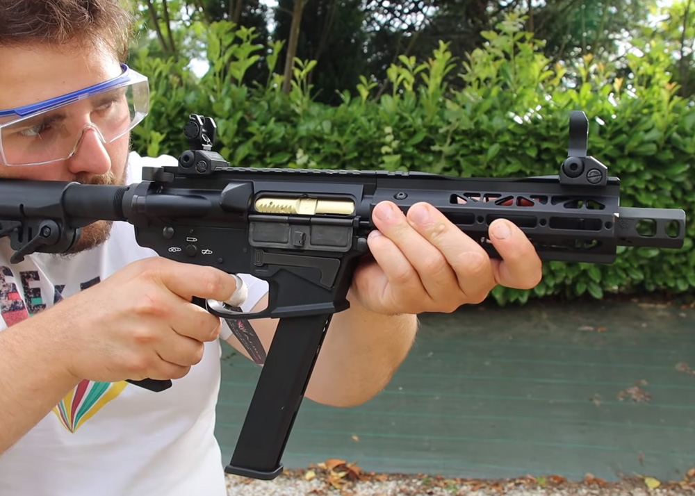 Timerzanov Airsoft: King Arms TWS 9mm GBB SBR