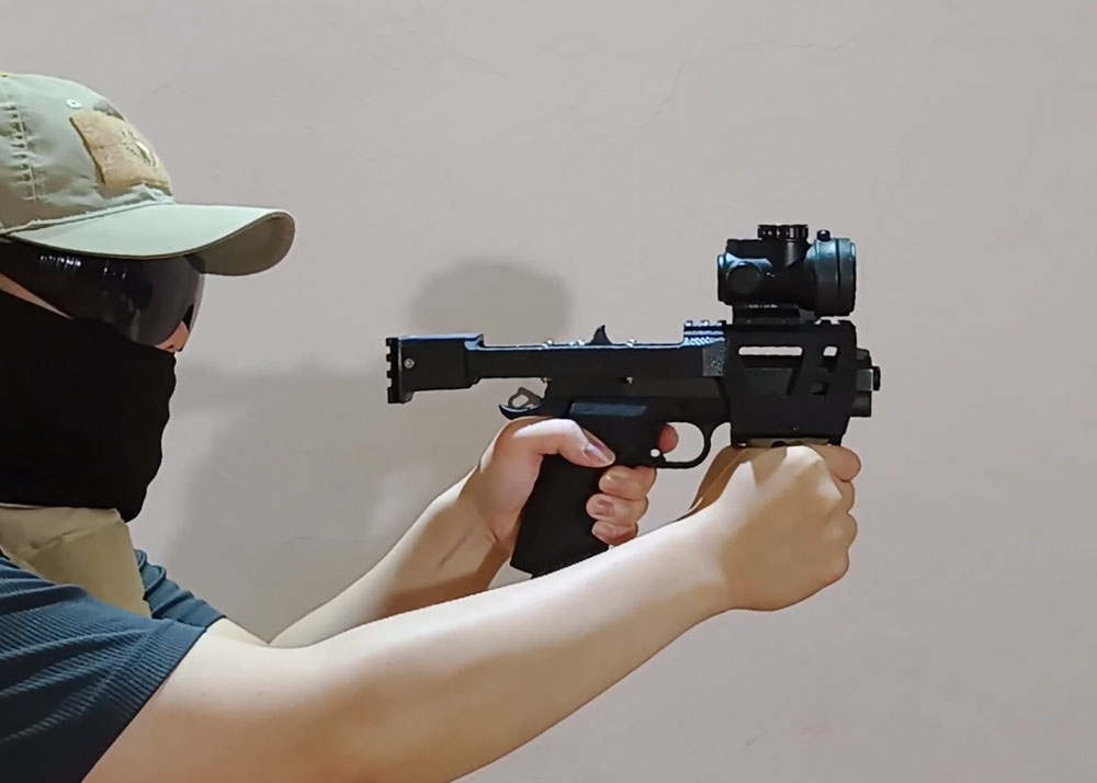 HamburgerFPS 3D Printed Hi-Capa SMG Kit
