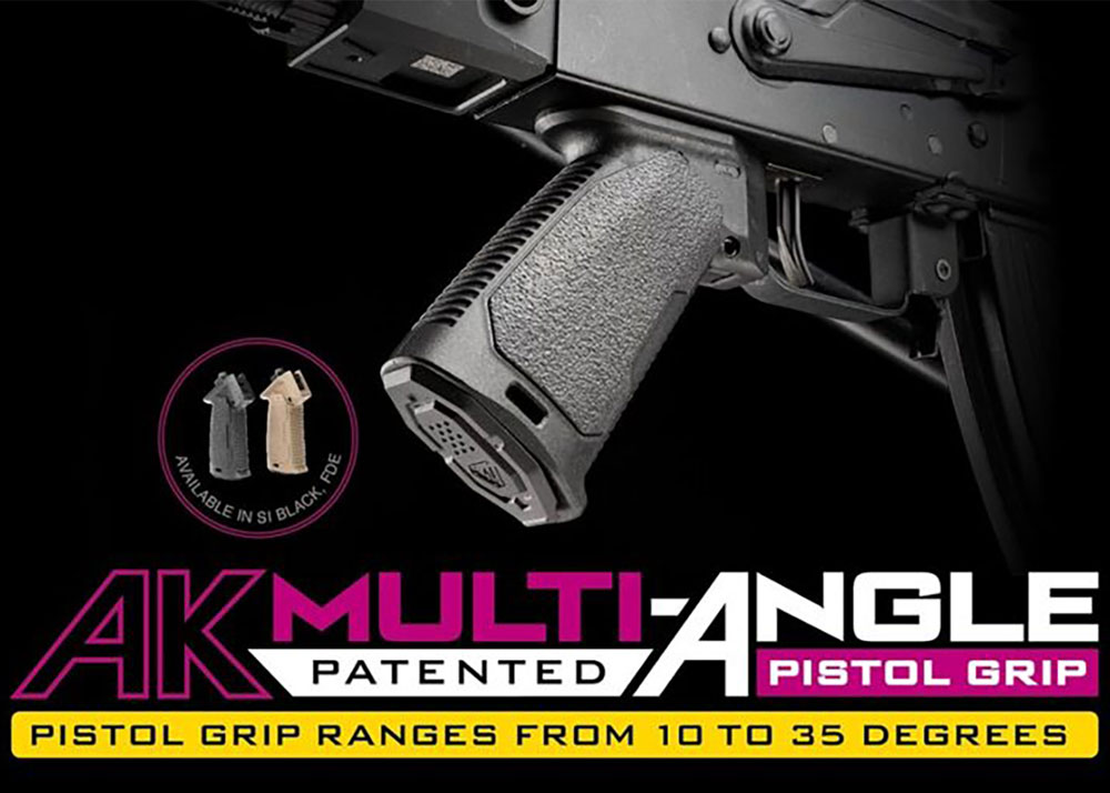 Strike Industries AK Multi-Angle Pistol Grip Available
