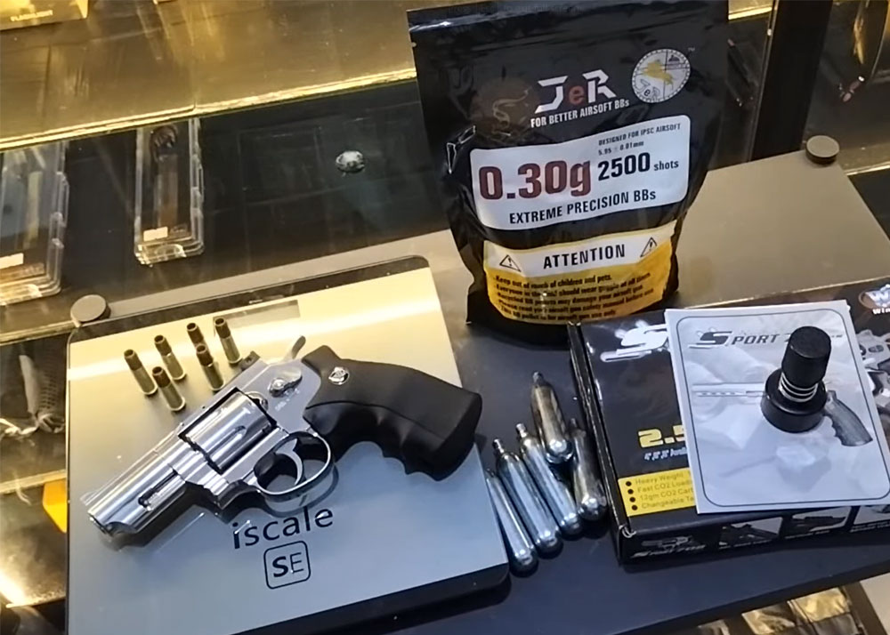 Fifth Gen Hobby Shop WinGun WG 708 Revolver Test