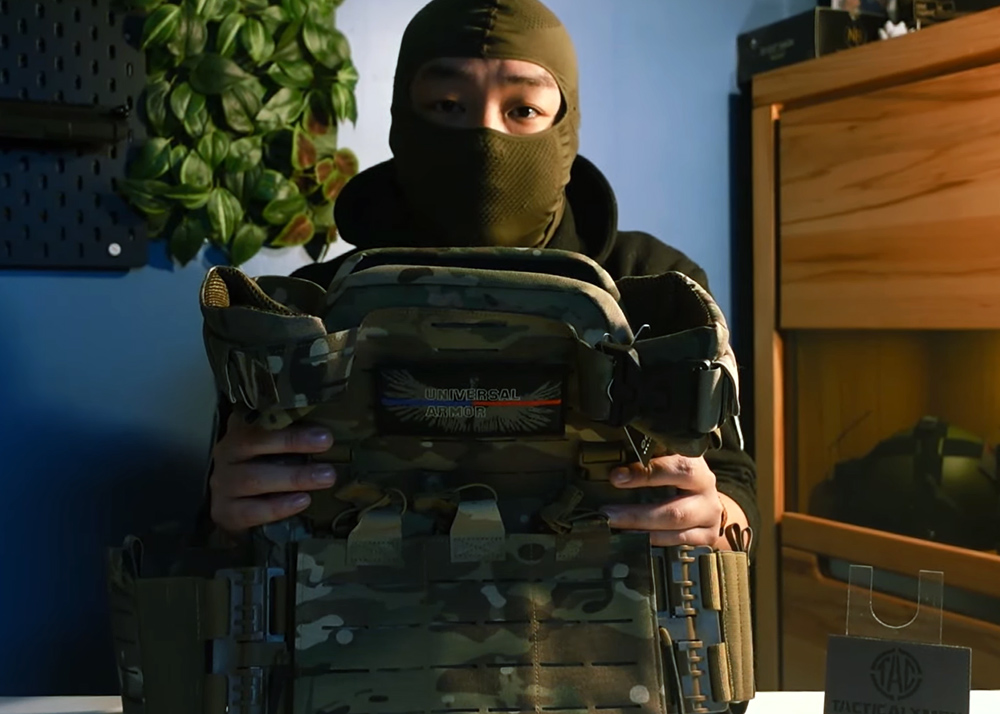 HBKV2/Z.A.T Airsoft TacticalXmen UTA X-RAPTOR Universal Armor Plate Carrier