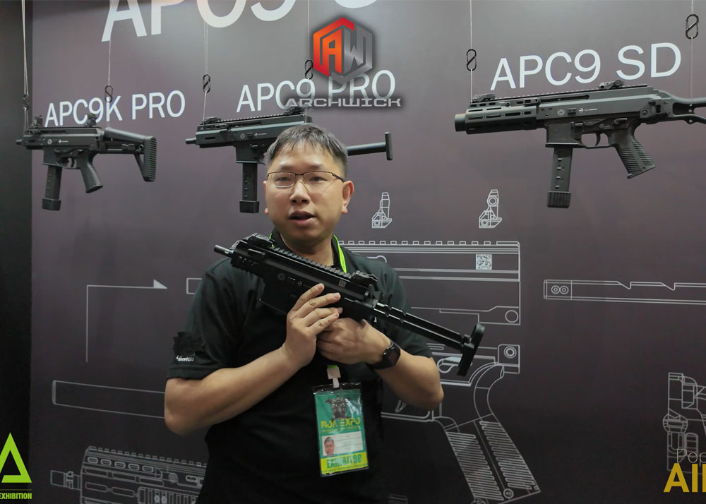MOA Exhibition 2023: Archwick B&T Air APC9 GBB Series