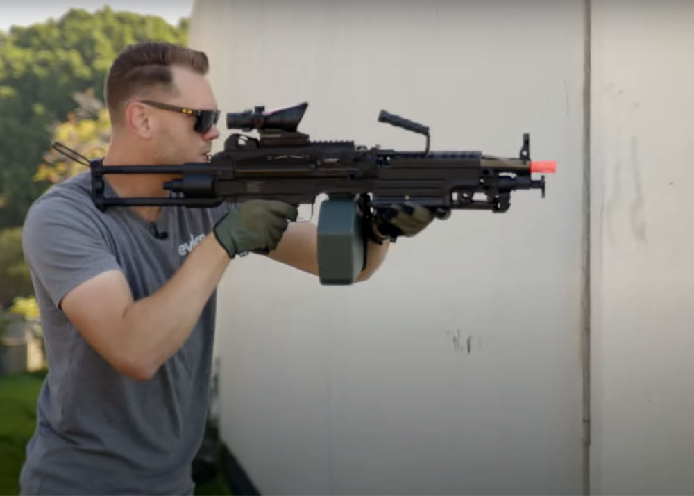A&K Cybergun FN Herstal M249 Middleweight AEGs Review Popular Airsoft