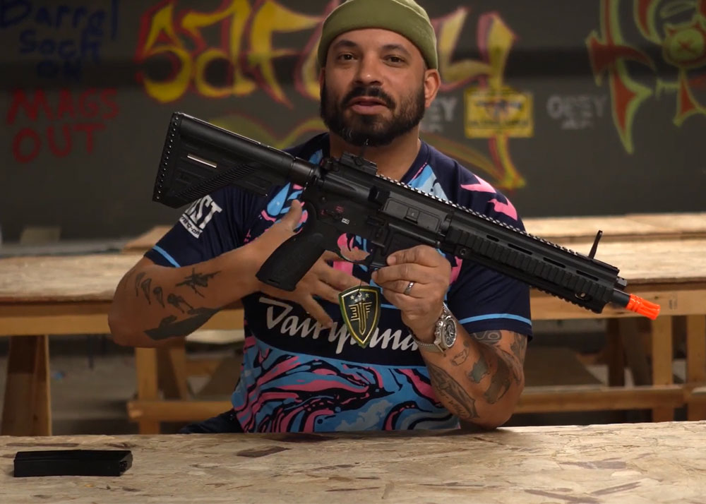 Airsoft Headquarters On The Elite Force HK416 Competition