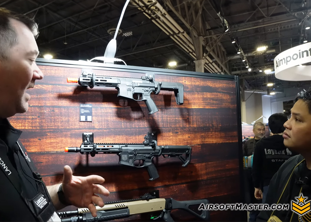 Airsoft Master Lancer Tactical & Laylax At The SHOT Show 2024