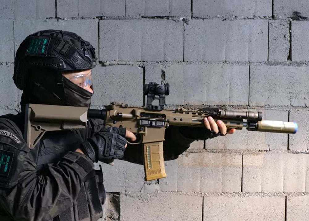 Molcom T8/EMG Noveske N4 GBBR Gameplay