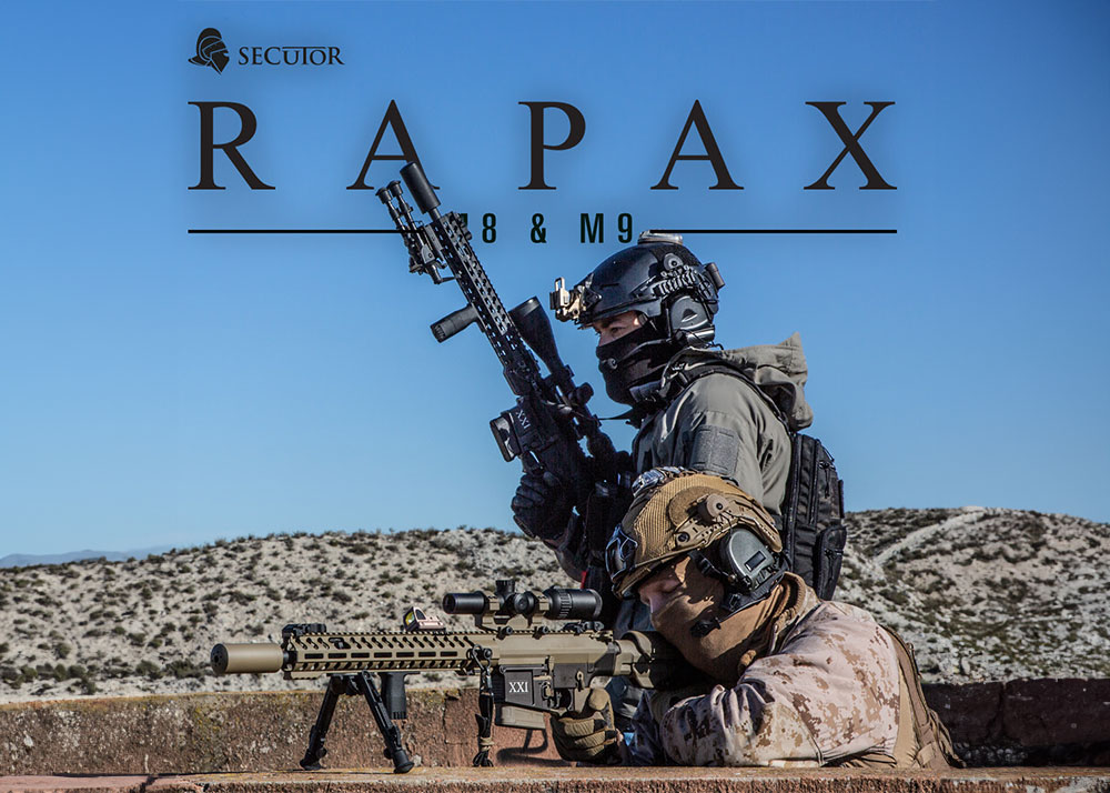 SKW Airsoft Limited Edition Secutor RAPAX M8 & M9 Pre-Order