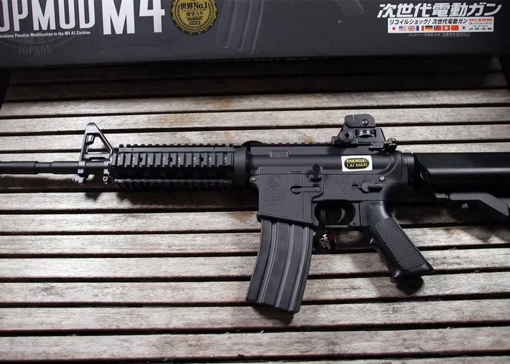 Timerzanov Airsoft: Tokyo Marui M4 SOPMOD NGRS