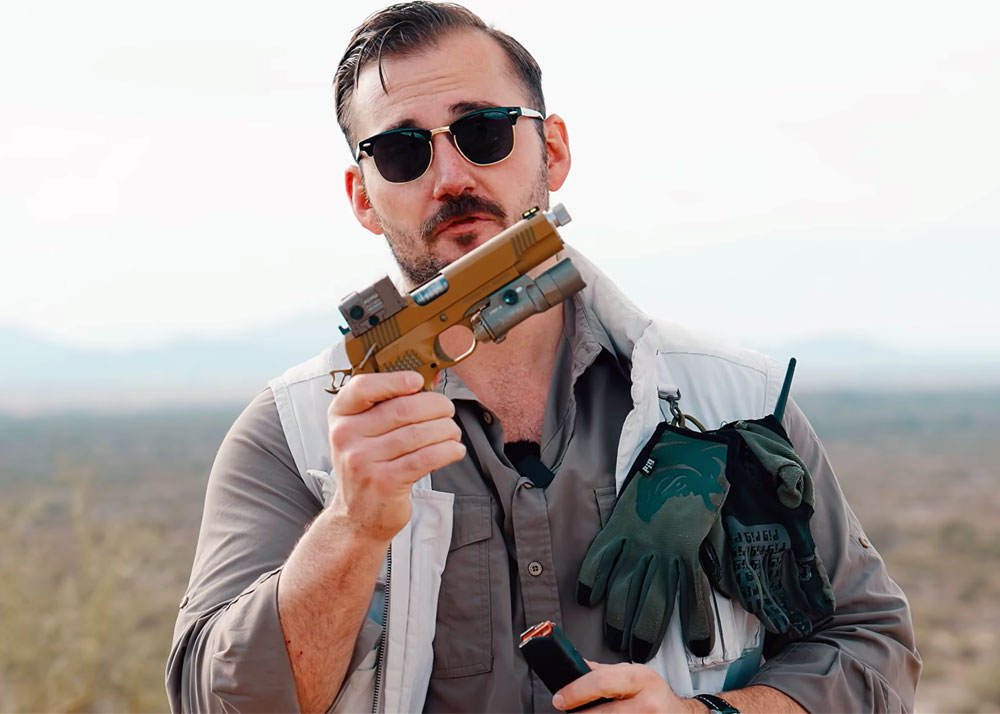 Administrative Results The Stealth Arms Platypus 1911 With Glock Mags