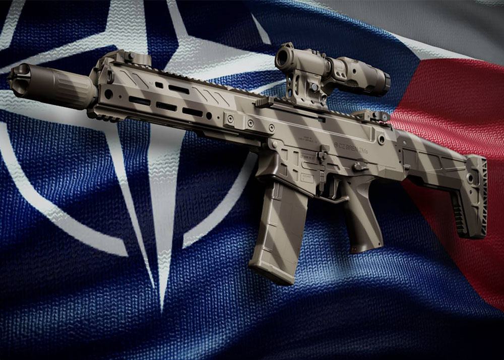 CZ BREN 2 Ms Special Edition Czech Rep NATO 25 Years