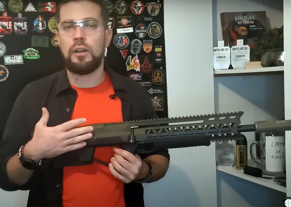 Diaboloman On The Storm PC1 Airsoft Sniper Rifle
