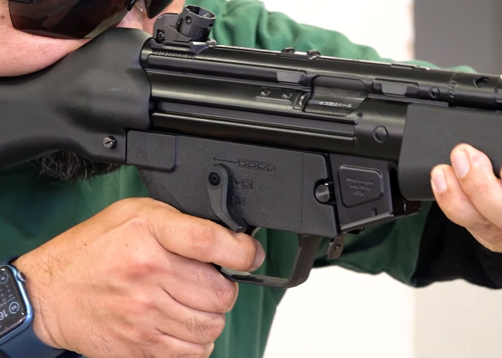 Building An M-SL Type Grip For Tokyo Marui MP5 NGRS