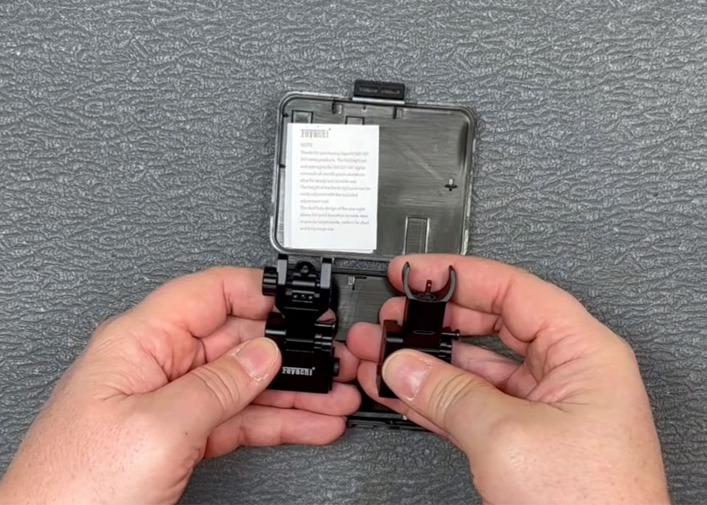 OBNXS1 Stuff 'n Things Feyachi Flip Up BUIS Quick Look