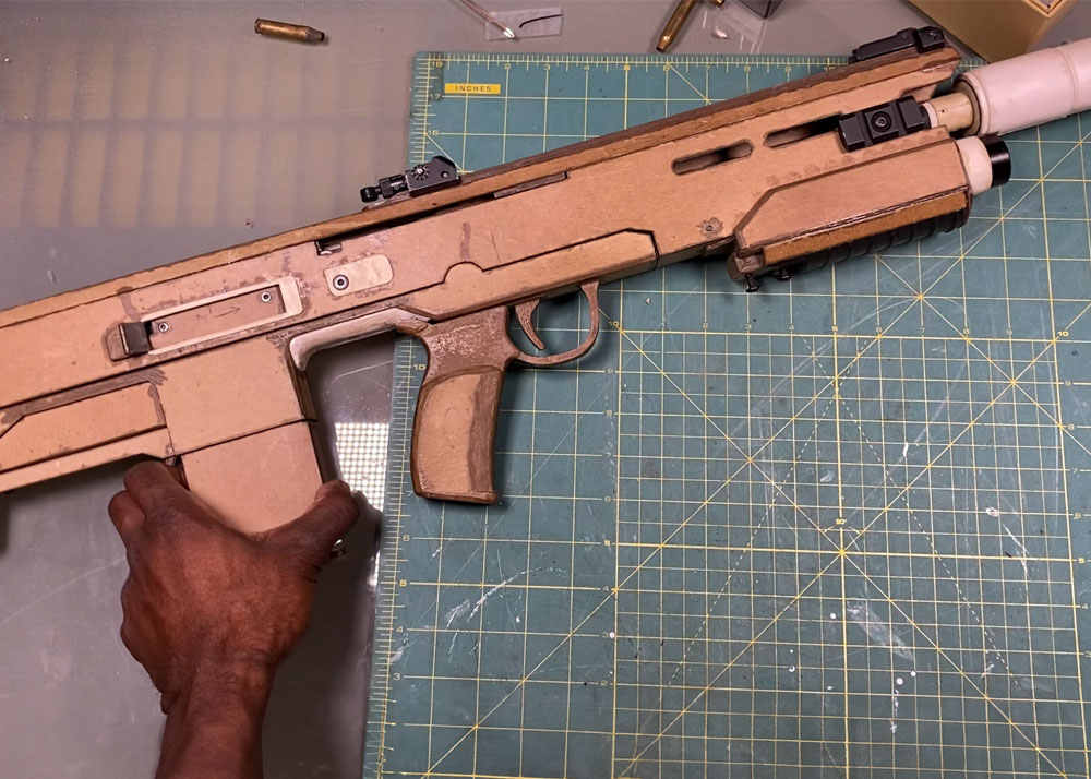Point Blank Science Paper Rifle Project Breakdown