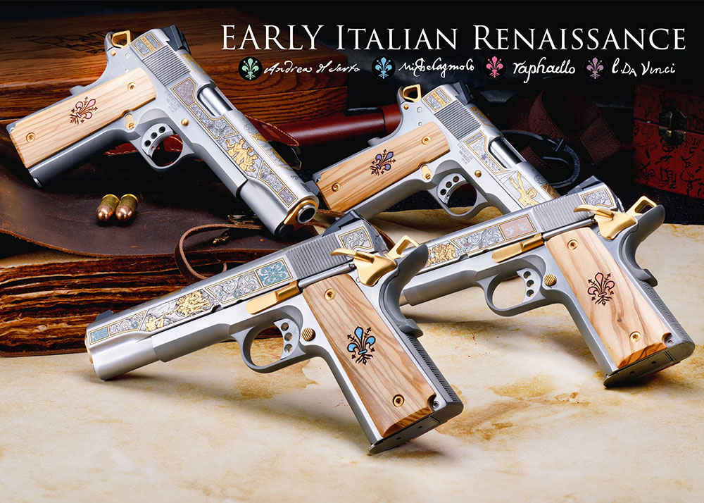 SK Guns "Early Italian Renaissance" Gold Series
