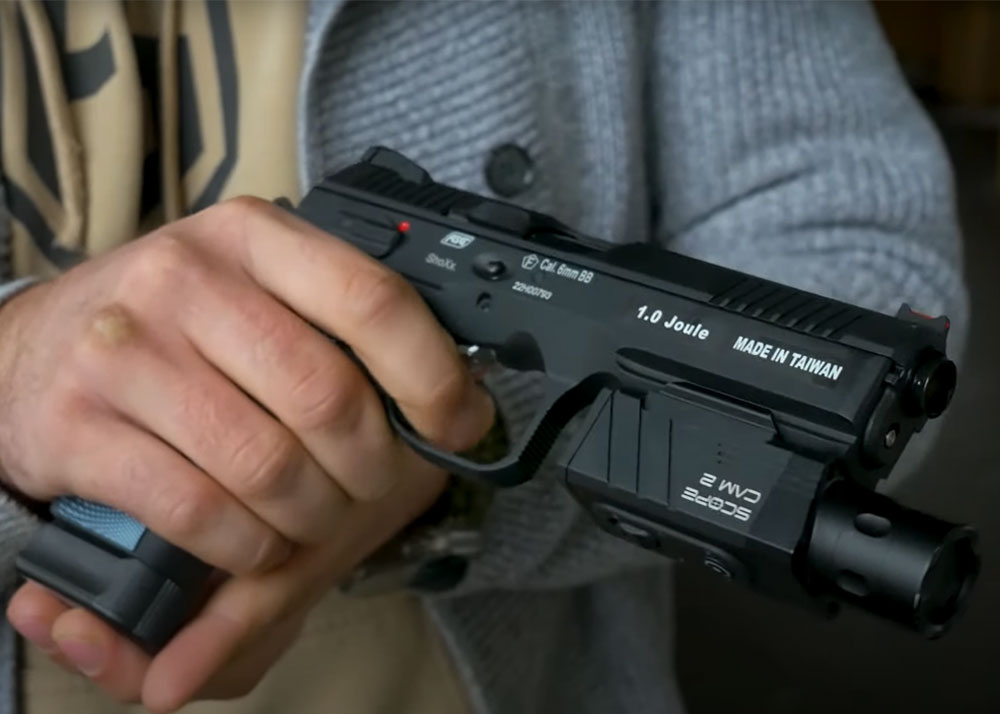 Area13 Leipzig CZ Shadow 2 IPSC GBB Pistol