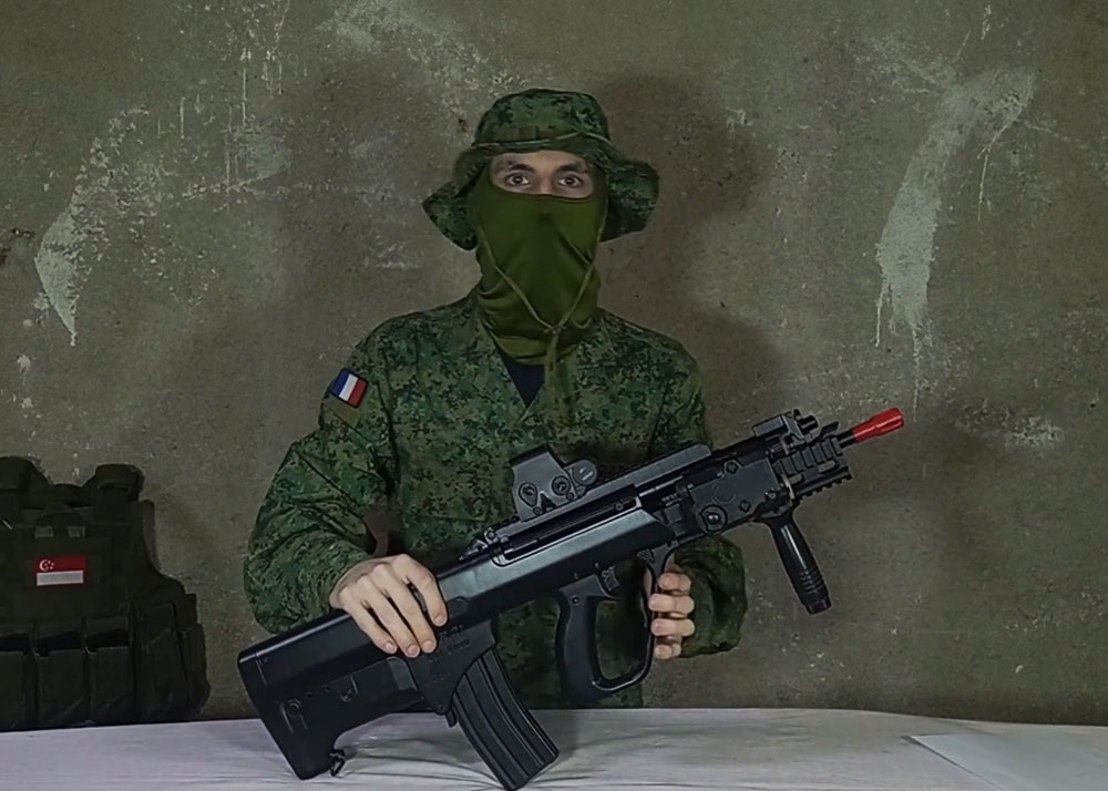 Ben n 3D 3D Printed SAR21 AEG Overview