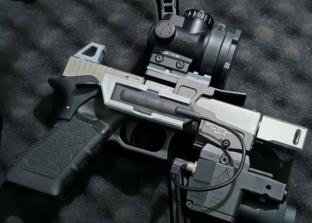 HamburgerFPS 3D Printed ALG 6-Second Mount For Airsoft Glocks