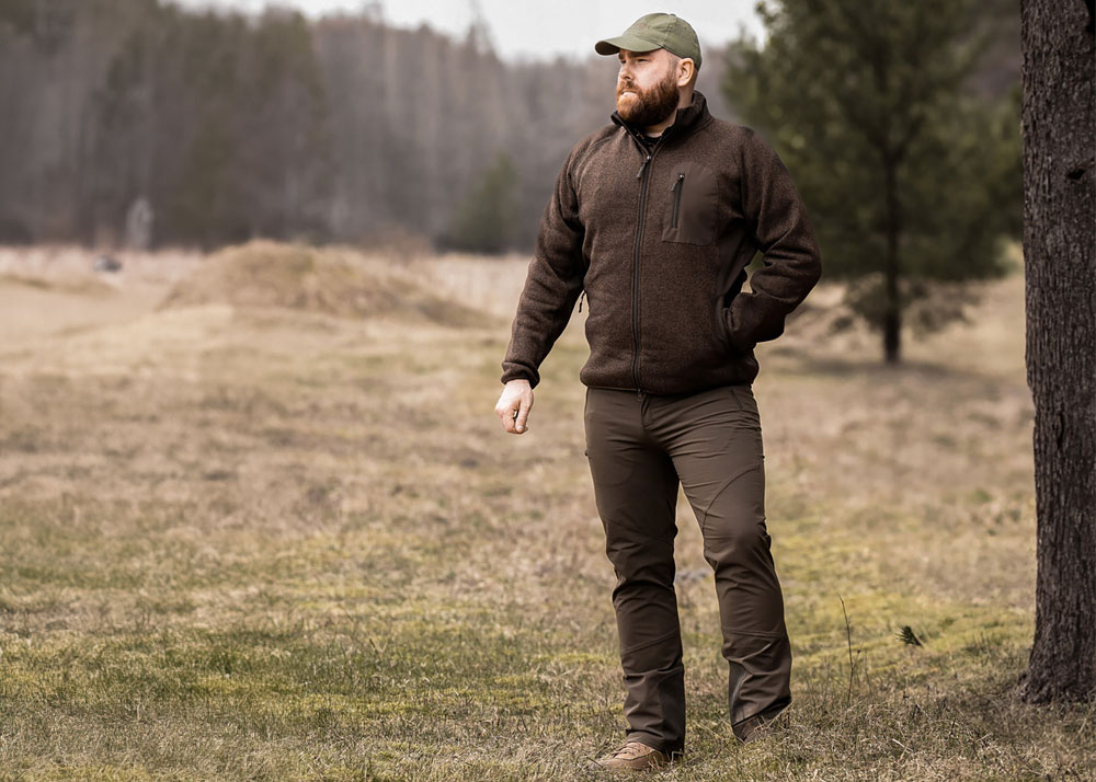 Military 1st Jack Pyke Weardale Knitted Jacket