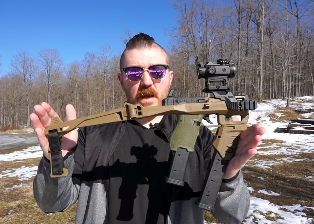 Professional Miscreants Recover Tactical 2020 Brace with PSA Dagger
