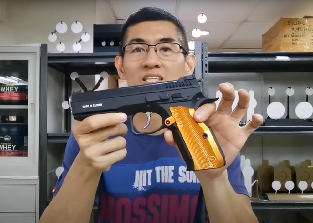 Redmantoys Airsoft KJW ASG Licensed CZ Shadow 2 Orange Honest Review