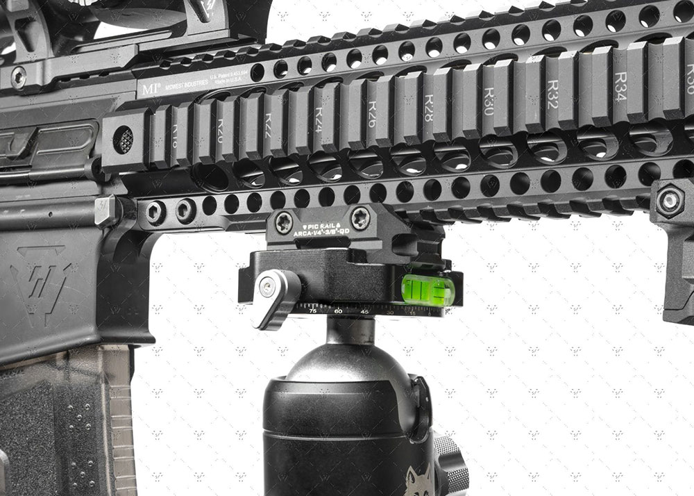 Strike Picatinny To ARCA, 1/4", 3/8", QD Adaptor