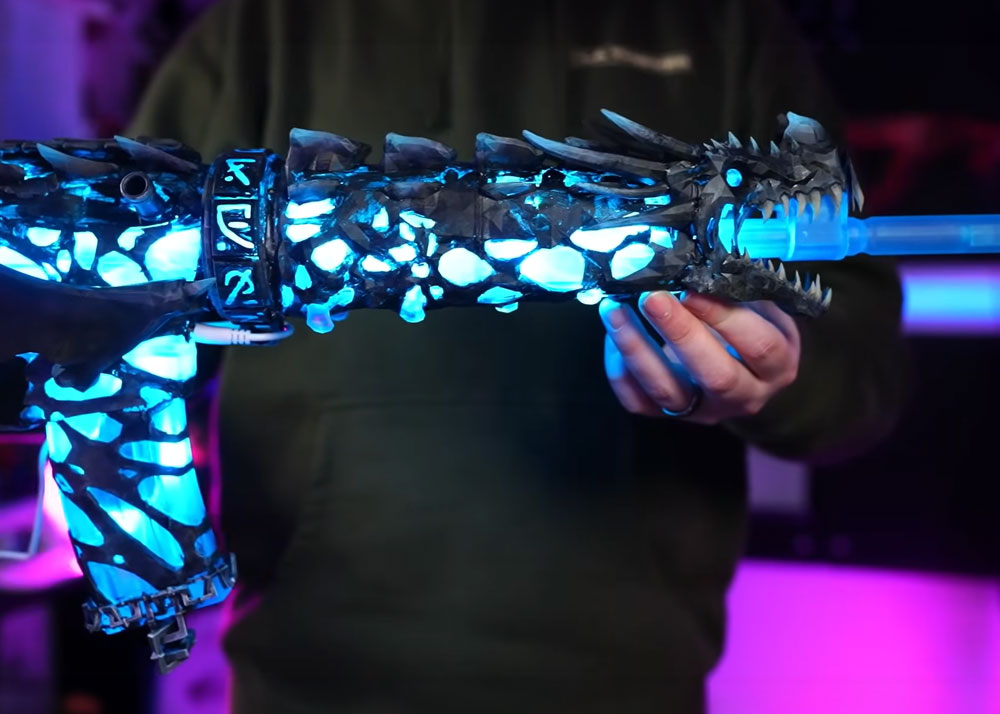 Wash Your Hands Warzone's Ice Drake Rig In Real Life