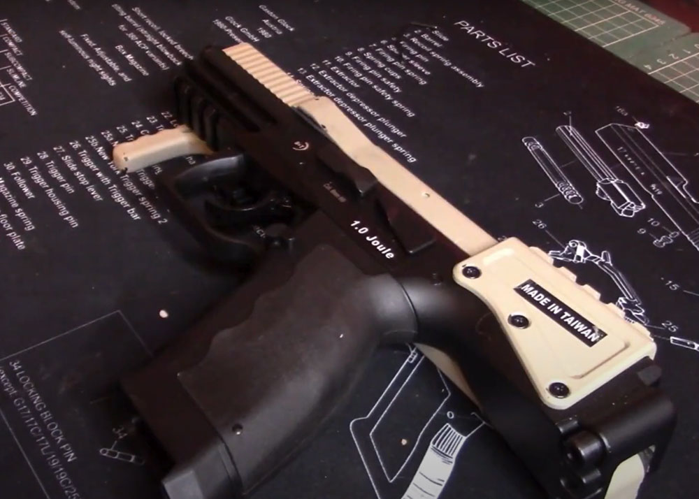 1408 Airsoft ASG B&T USW A1 Disassembly