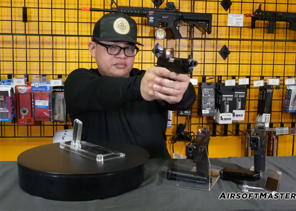 Airsoft Master PTS ZEV EB1911, OZ-9 Standard & OZ-9 Elite GBB Pistols