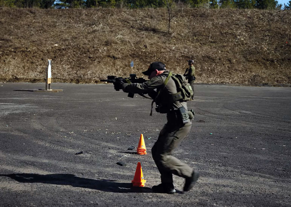 Direct Action Combat Performance Figure 8 Drill With Weapon Transitions