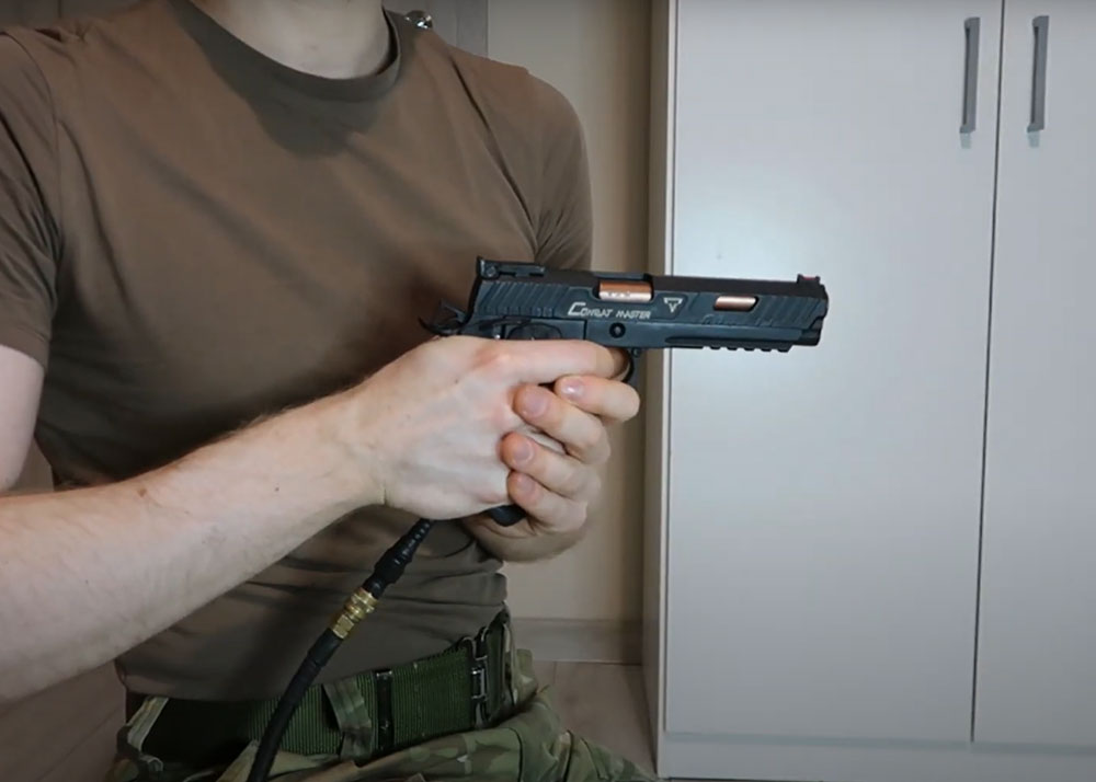 FE/Army Armament R601 HPA GBB pistol