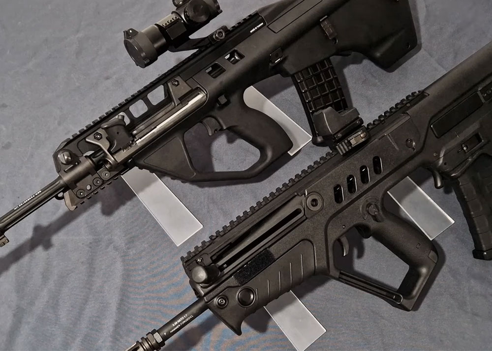 Middle Aged Gamer: KWA F90 vs KWA Tavor SAR 21