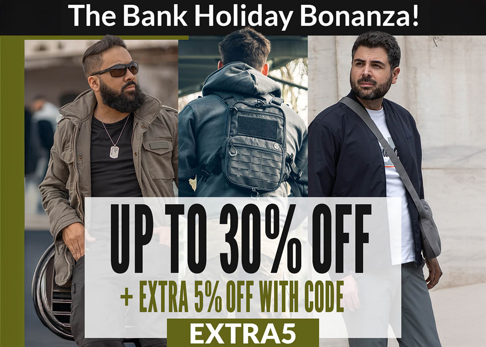 Military 1st Spring Bank Holiday Sale 2024