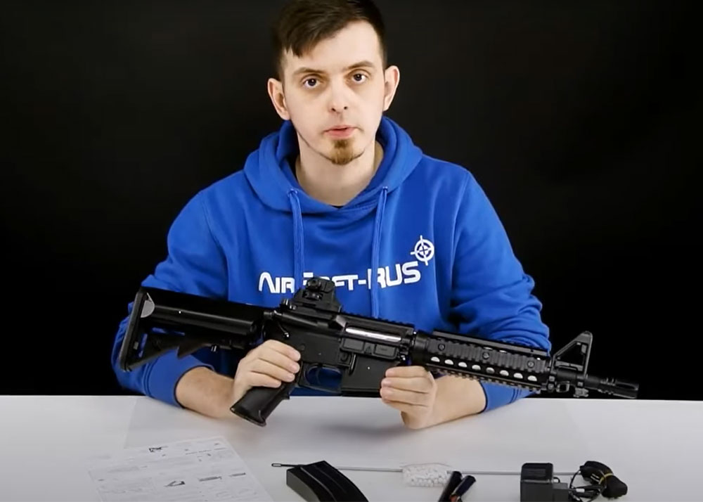 Airsoft-RUS CYMA CM506 M4 CQB ABS AEG