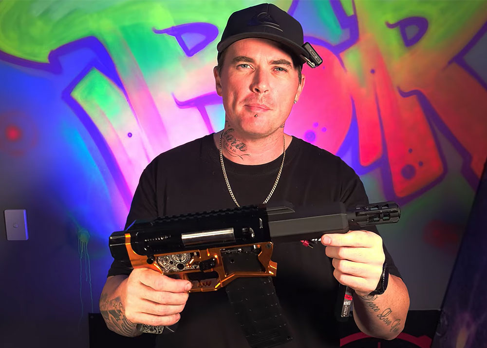 Azraels Armoury DSG Machine Pistol Gel Blaster