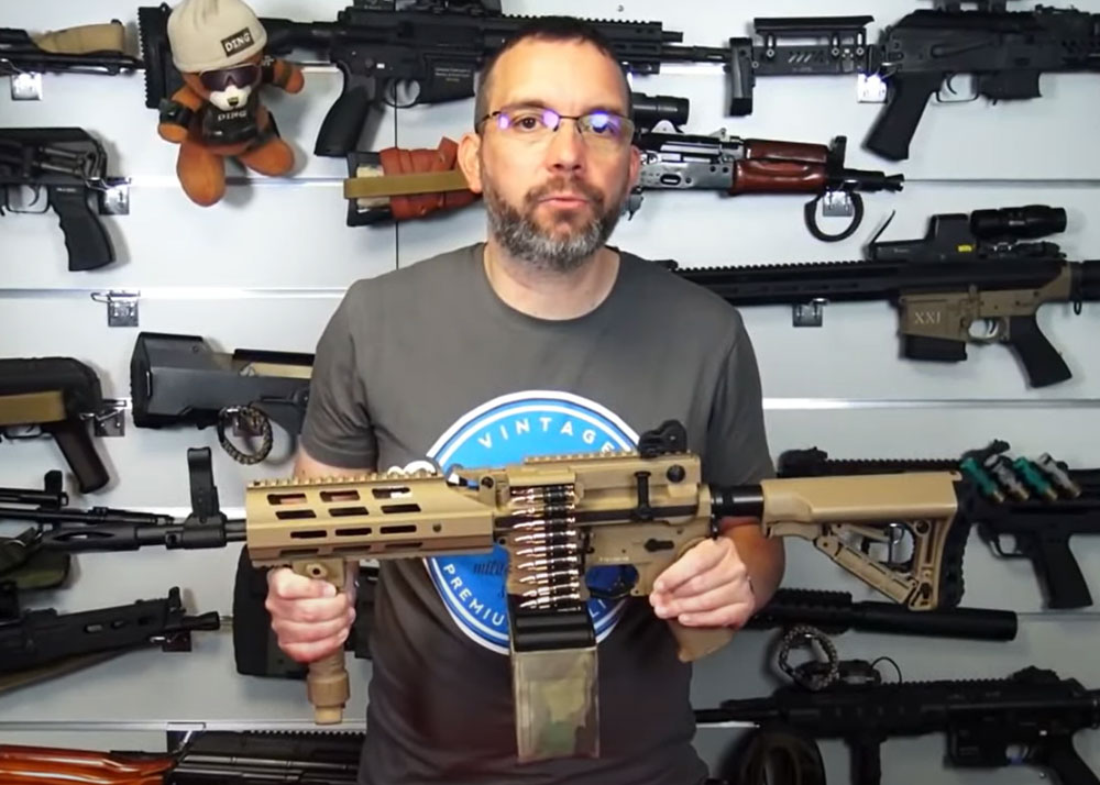 L'Antre Du Dingo G&G CM16 LMG AEG Shooting Tests
