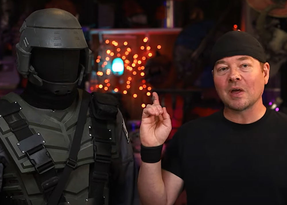 SKS Props How To Make Starship Troopers M3 Tactical Helmet