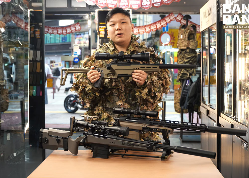 Bang Bang Silverback Airsoft Tac41 Light Sniper Rifle