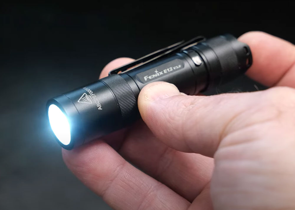 Fenix E12 V3.0 AA-Powered EDC Flashlight
