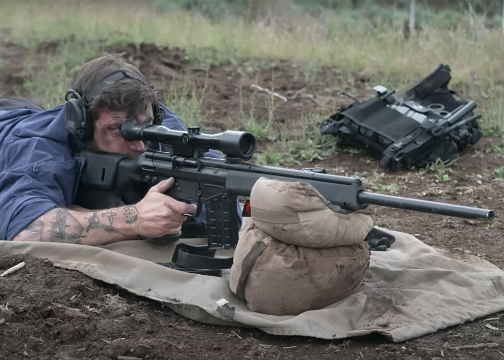 Garand Thumb With Heckler & Koch PSG-1