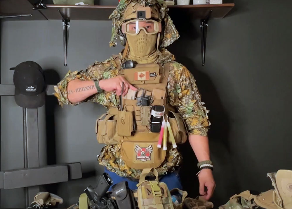 Kip Packing For An 18-Hour Milsim Event